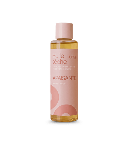 Huile sèche menstruelle apaisante