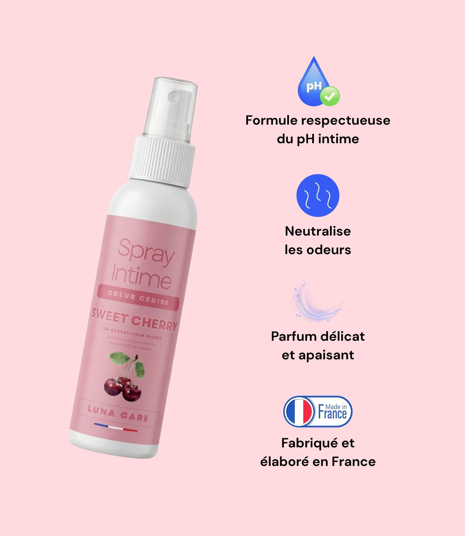 Spray Intime 100ml - Sweet Cherry