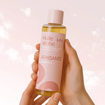 Huile sèche menstruelle apaisante
