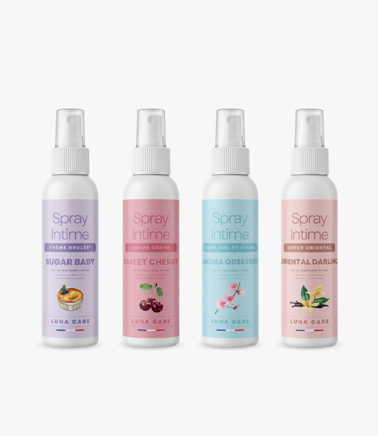 Pack 4 Saisons Intima : 4 Sprays